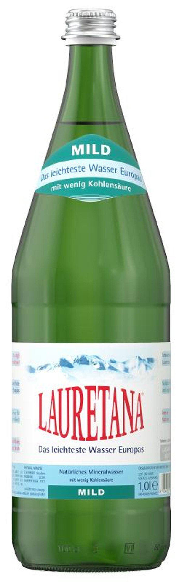 Produktfoto zu "Mild" Lauretana .1 Liter