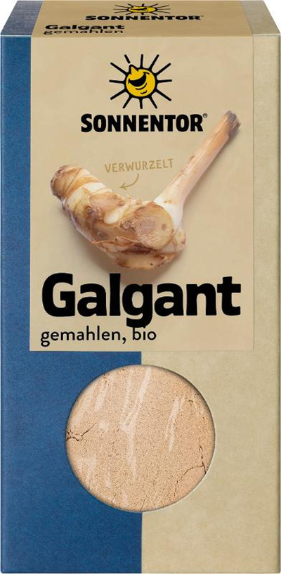 Produktfoto zu Galgant, gemahlen 35g