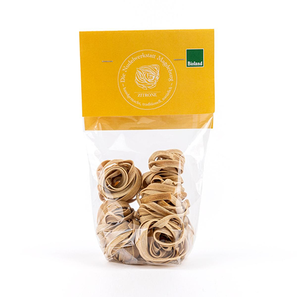 Produktfoto zu Bandnudeln Zitrone 220g