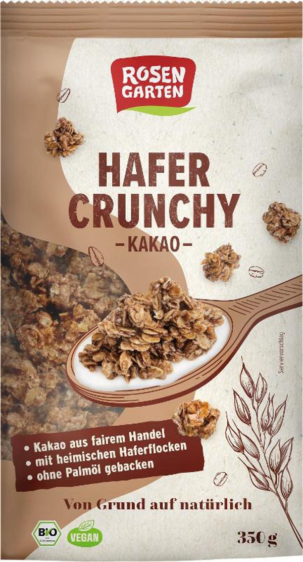 Produktfoto zu Hafer Crunchy Kakao 350g