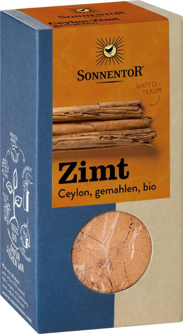 Produktfoto zu ST Zimt Ceylon, gemahlen 40g