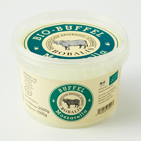 Produktfoto zu Büffelmilch Mozzarella 200g