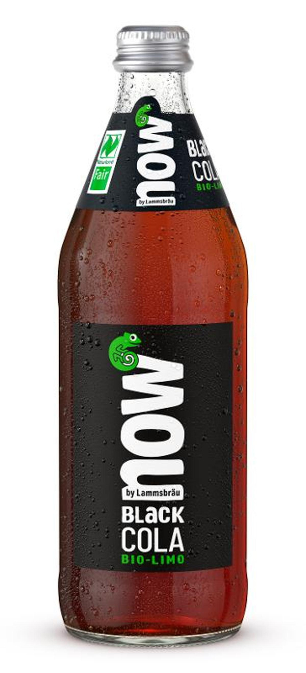 Produktfoto zu now Black Cola 0,5Ltr