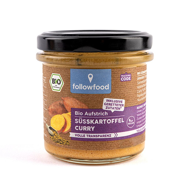 Produktfoto zu Streichcreme Süßkartoffel