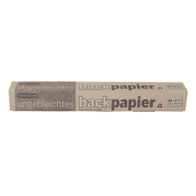 Produktfoto zu Backpapier 24 Bögen