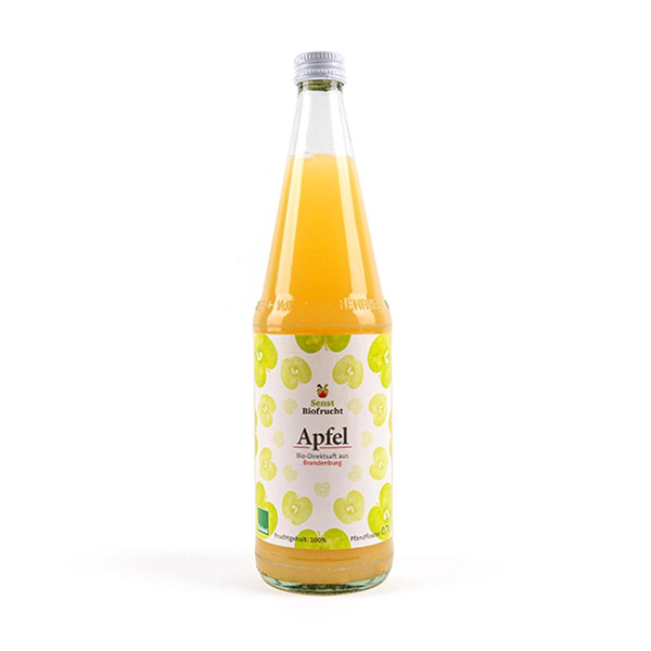 Produktfoto zu 0,7 L Apfelsaft , naturtrüb