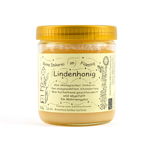 Produktfoto zu Fläminghonig"Linde" 500g