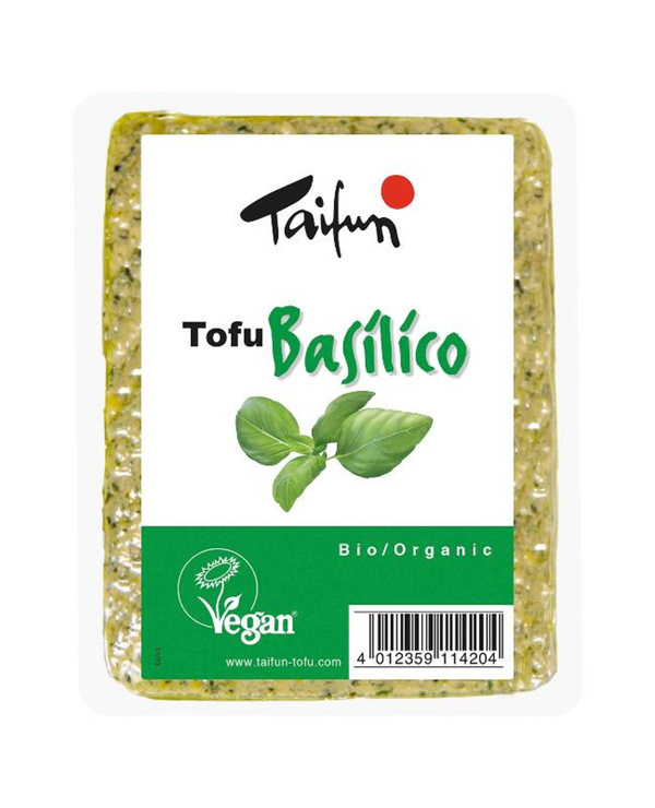 Produktfoto zu Basilikum Tofu 200g