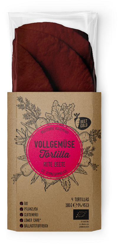 Produktfoto zu Tortilla Rote Bete 180g