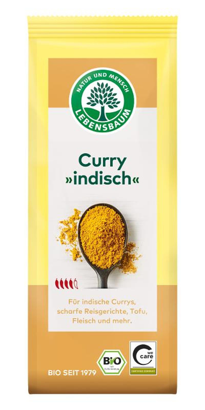 Produktfoto zu Currypulver "indisch",  50g