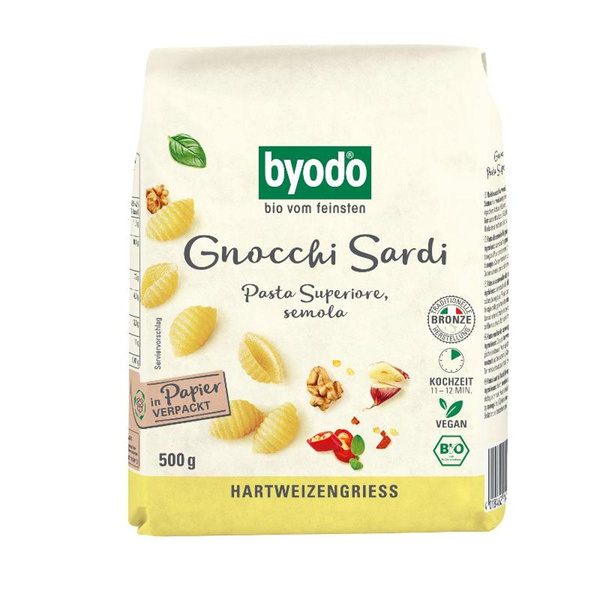 Produktfoto zu Pasta Gnocchi Sardi 500g