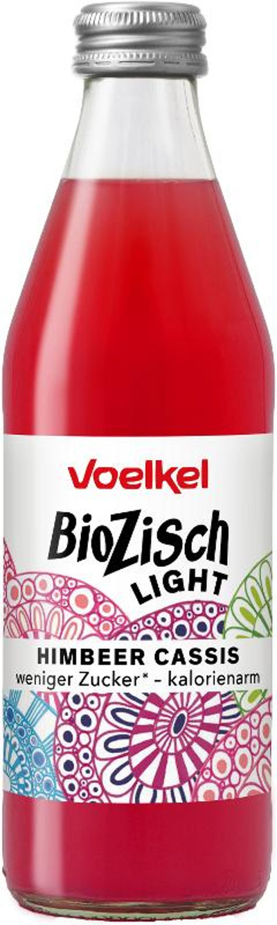 Produktfoto zu BioZisch Light Himbeer Cassis