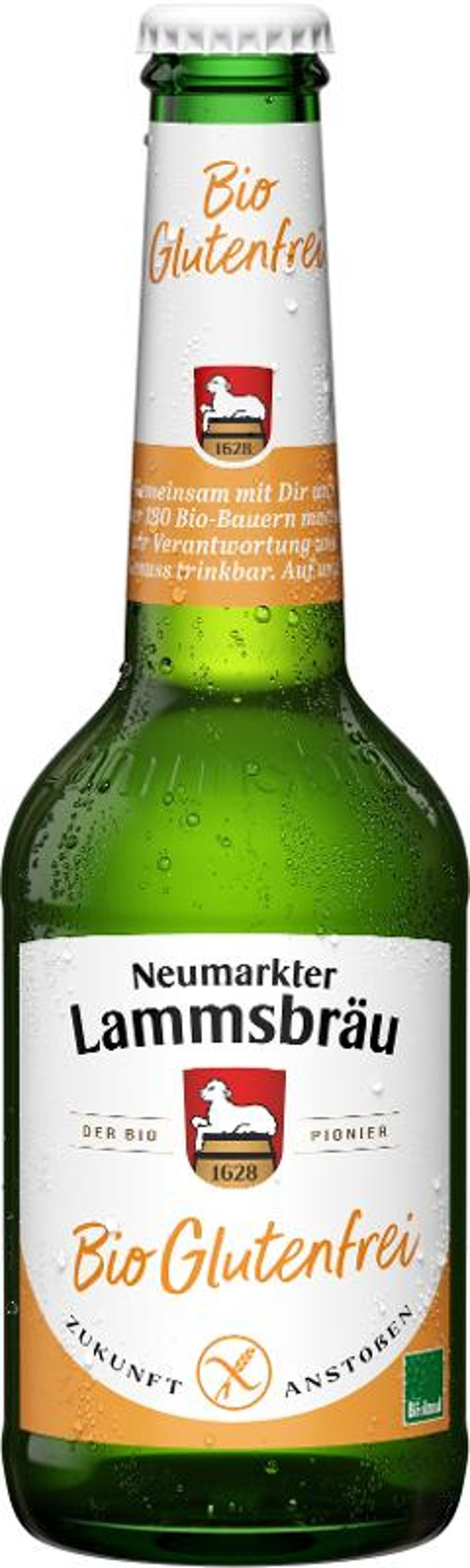 Produktfoto zu Lammsbräu glutenfrei, 0,33 l