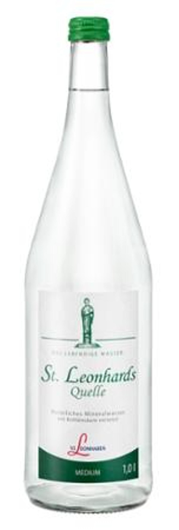 Produktfoto zu St. Leonhardsquelle medium 1l