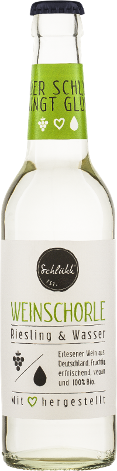 Produktfoto zu Schlükk Rieslingschorle 0,33Lt