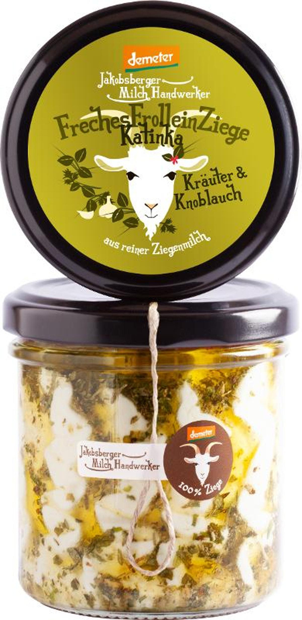 Produktfoto zu ZIEGENfrischkäse "Katinka"