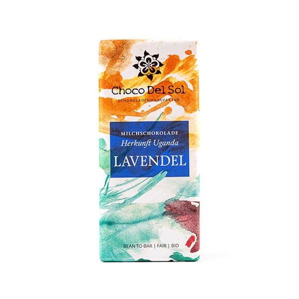 Produktfoto zu "Choco del Sol" Lavendel 58g