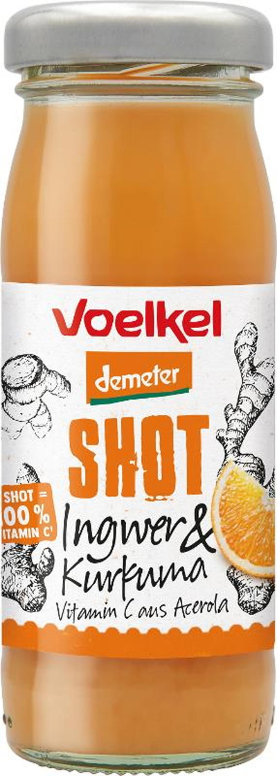 Produktfoto zu Shot "Ingwer & Kurkuma" 95ml