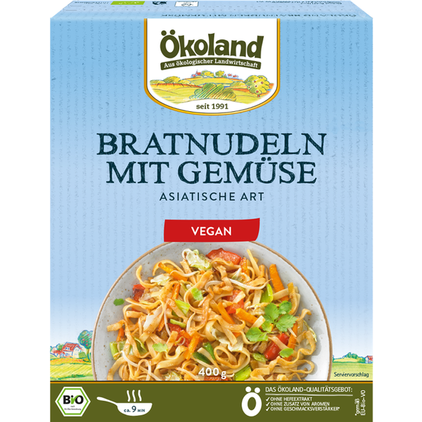Produktfoto zu TK Bratnudeln mit Gemüse 400g