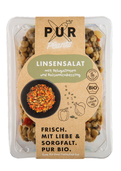 Produktfoto zu Linsensalat 200g