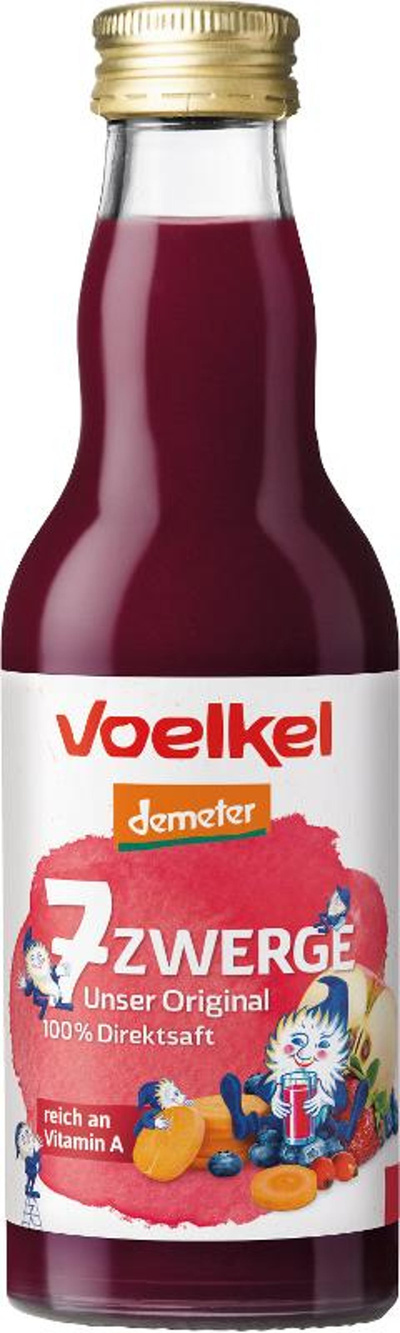 Produktfoto zu 0,2L 7-Zwerge Kindersaft