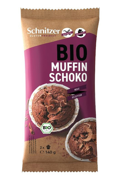 Produktfoto zu Schoko Muffins 2 Stück