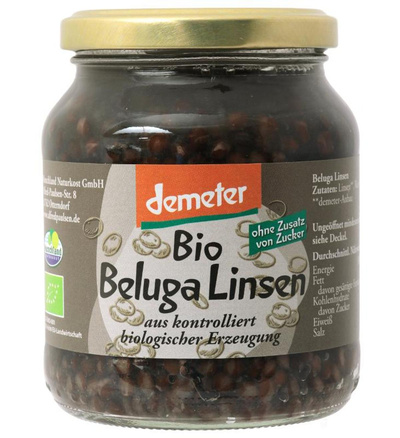 Produktfoto zu Beluga Linsen, 370ml, ATG 230g