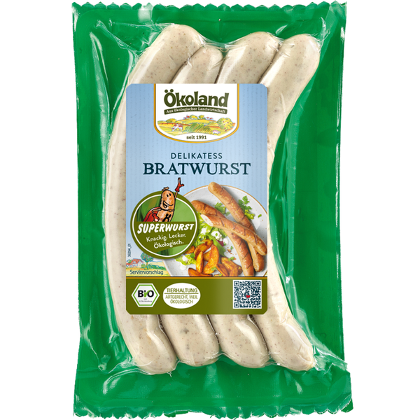 Produktfoto zu Delikatess-Bratwurst 180g