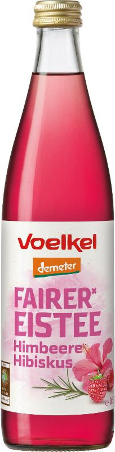 Produktfoto zu EisteeHimbeere & Hibiskus 0,5L