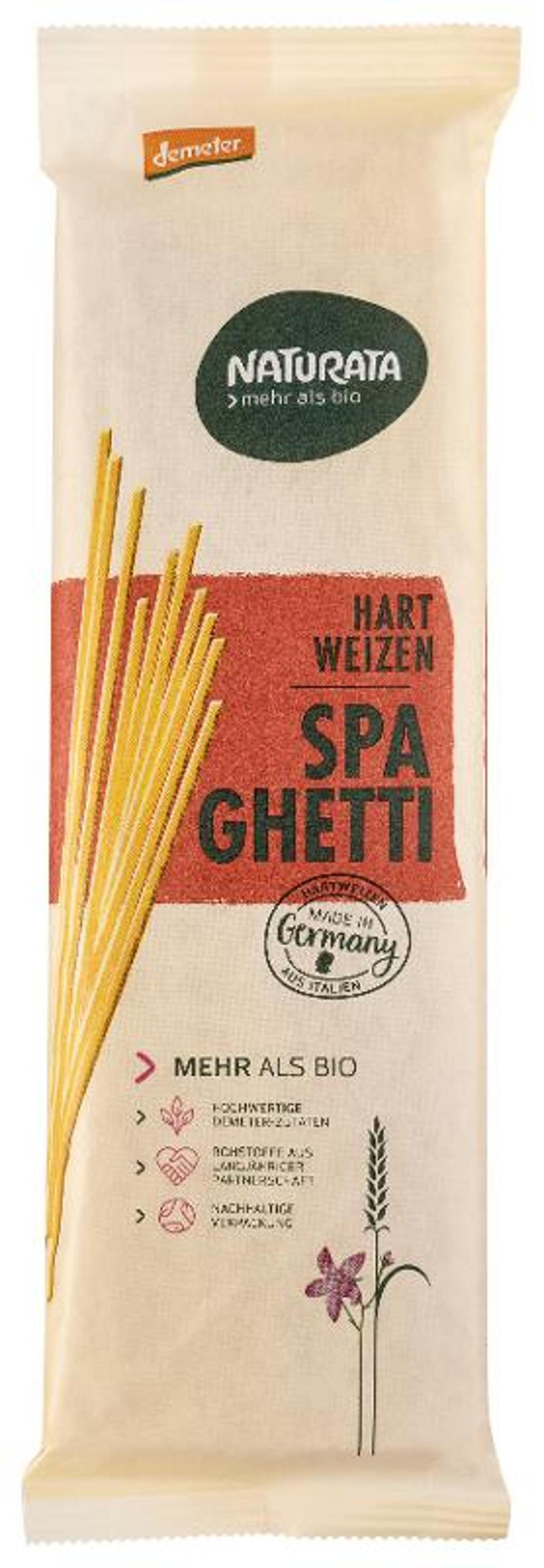 Produktfoto zu Hartweizen Spaghetti, 500g