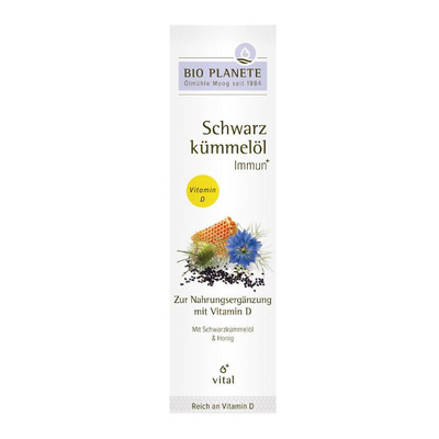 Produktfoto zu "Immun"Schwarzkümmelöl 100ml