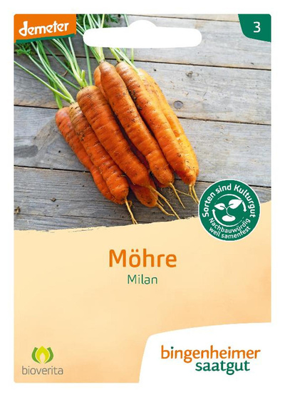 Produktfoto zu Saat: Möhre "Milan"
