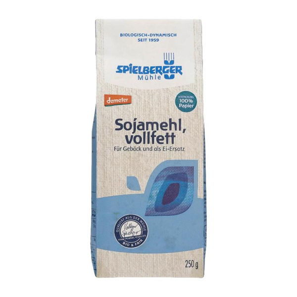 Produktfoto zu Sojamehl, vollfgett 250g