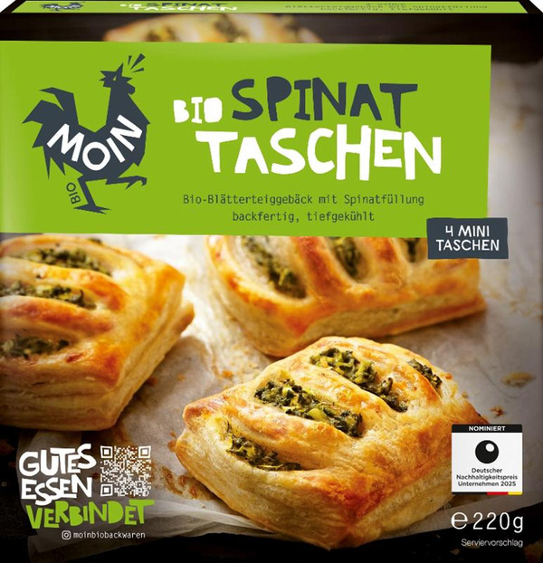 Produktfoto zu TK Spinat Tasche 4x55g