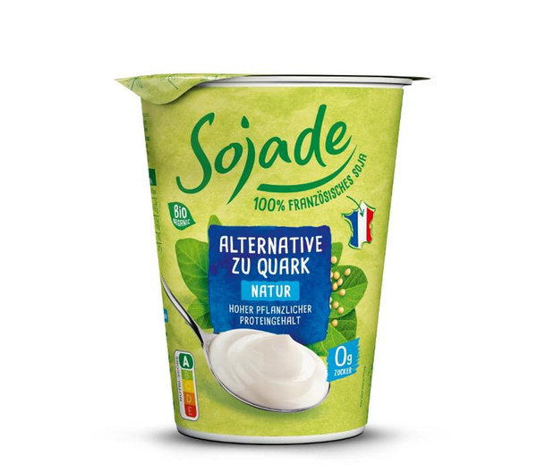 Produktfoto zu 400g, Fermentierte Bio Alternative zu Quark aus Soja - Natur