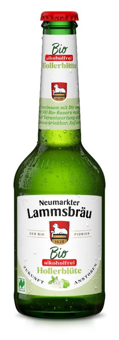 Produktfoto zu Lammsbräu Hollerblüte, 0,33l