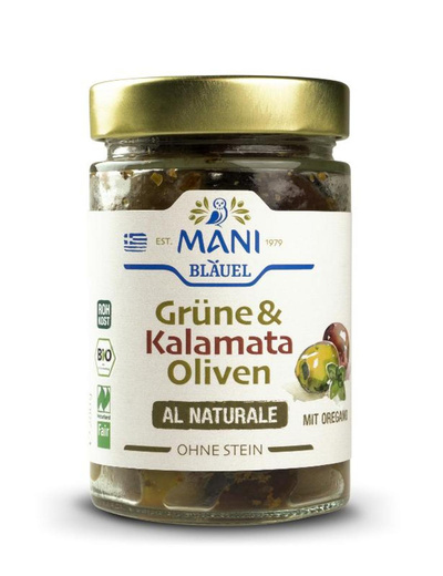 Produktfoto zu Olivenmix al Naturale, 175g
