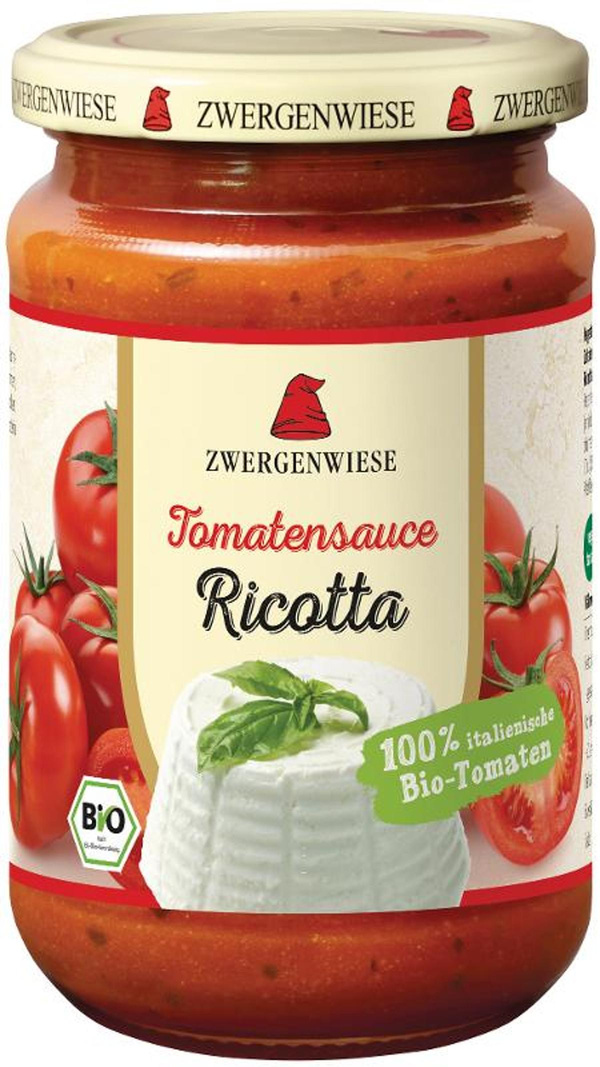 Produktfoto zu Tomatensauce Ricotta  340ml