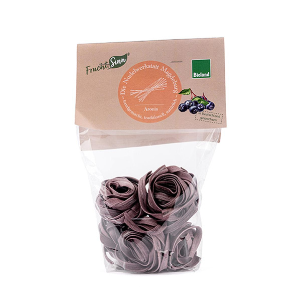 Produktfoto zu Bandnudeln Aronia 220g