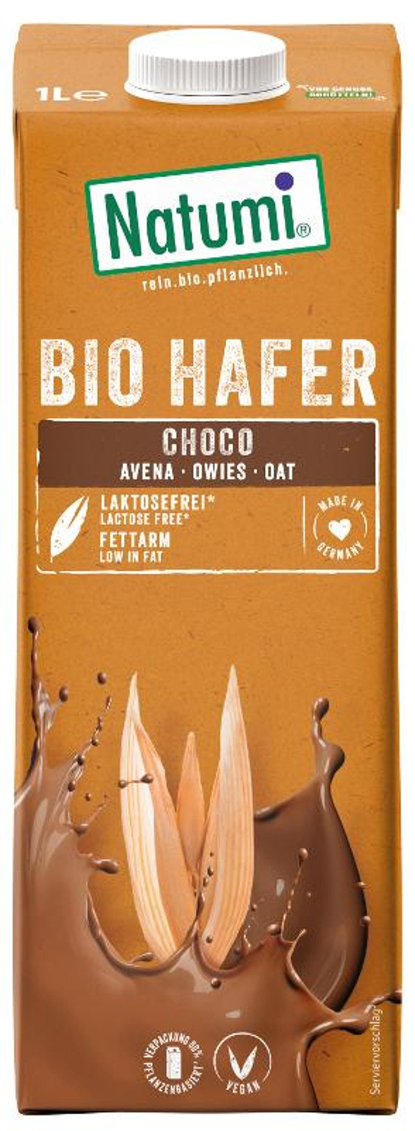 Produktfoto zu NATUMI HAFER CHOCO Drink 1Ltr