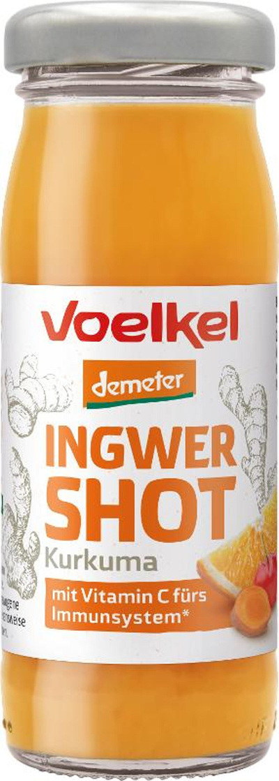 Produktfoto zu Shot "Ingwer & Kurkuma" 95ml