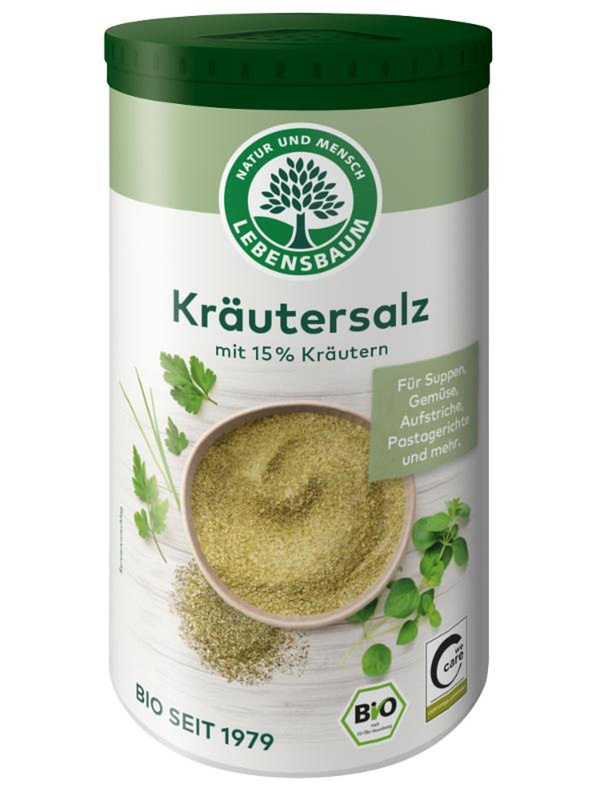 Produktfoto zu Kräutersalz, Streudose, 200g