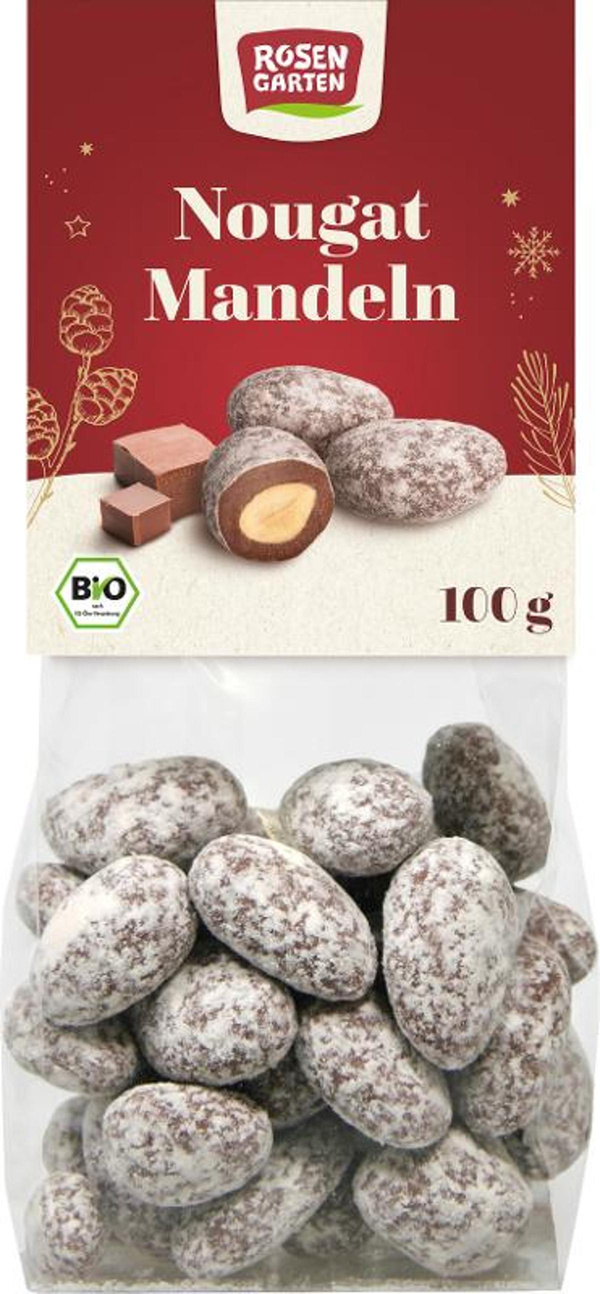 Produktfoto zu Nougatmandeln, 100g