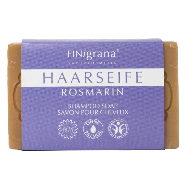Produktfoto zu Haarseife mit Rosmarinöl 100g