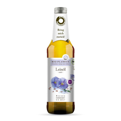 Produktfoto zu 500ml Leinöl nativ,milder