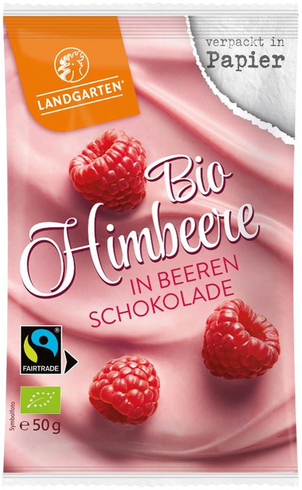 Produktfoto zu Himbeere in Schokolade 50g