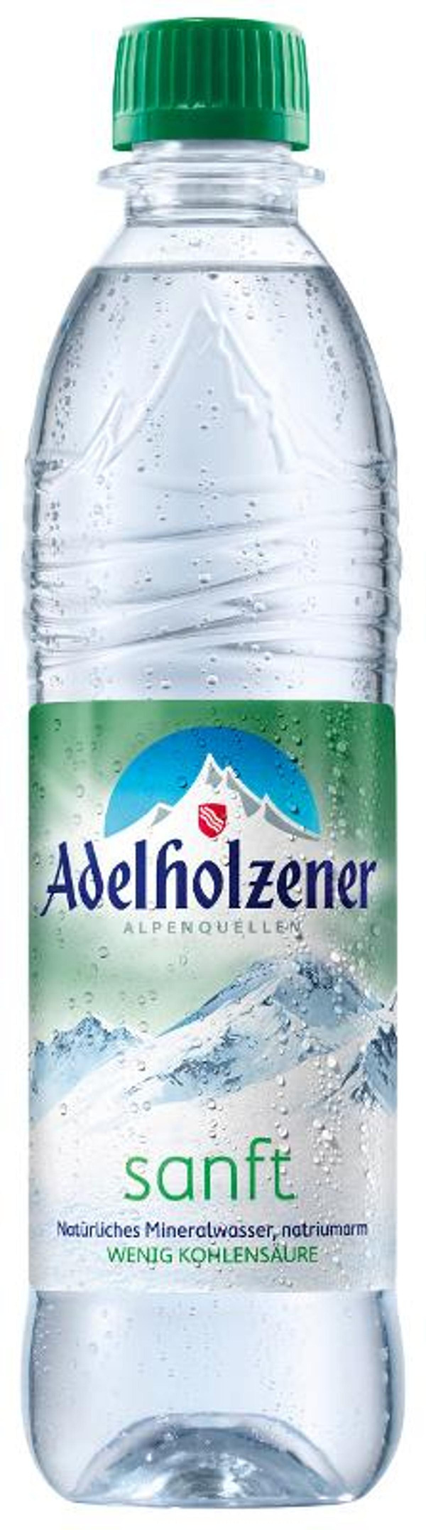 Produktfoto zu Adelholzener Wasser SANFT 0,5l