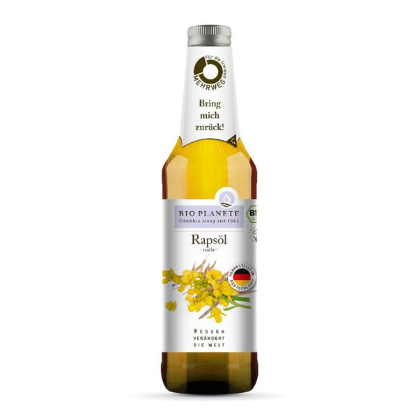 Produktfoto zu Rapsöl, nativ, 500ml