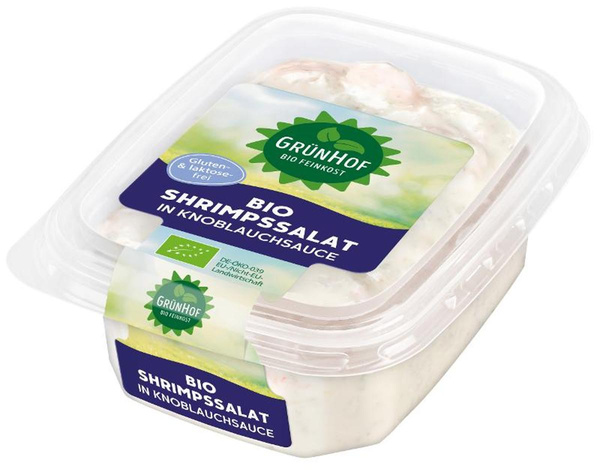 Produktfoto zu Shrimps in Knoblauch 125g