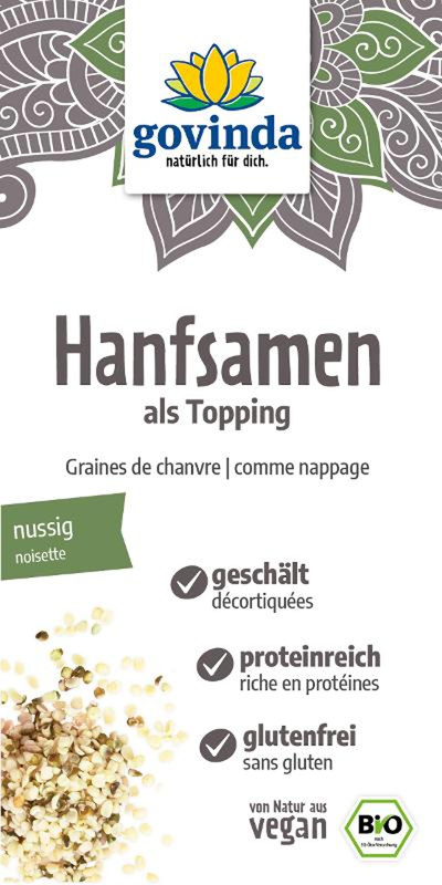 Produktfoto zu Hanfsamen, geschält 150g